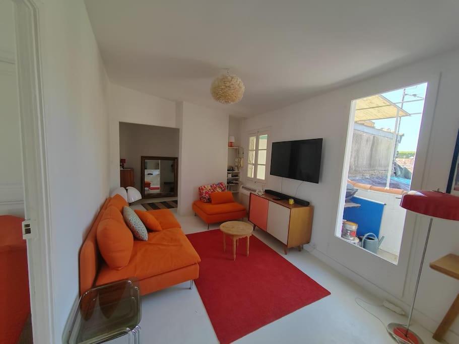 Ferienwohnung Superbe T3 Terrasse Avec Vue Centre Historique Montpellier Exterior foto