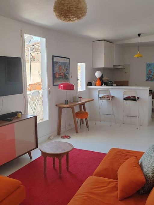 Ferienwohnung Superbe T3 Terrasse Avec Vue Centre Historique Montpellier Exterior foto